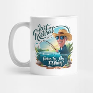 Funny Retirement Design - Just Retired Mug